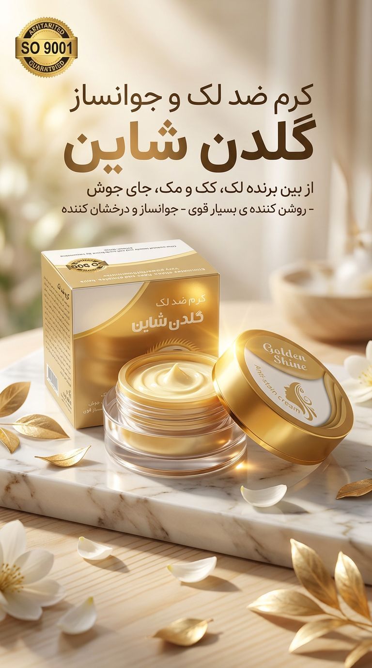 ضدلک و روشن کننده گلدن شاین صددرصد اصلی و تضمینی