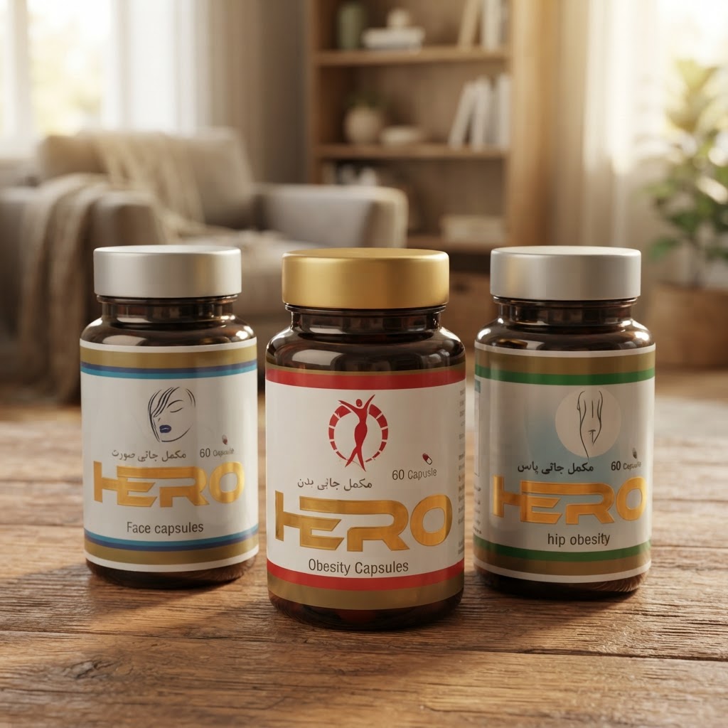 قرص های چاقی و حجم دهنده ۶۰ عددی پهلوان